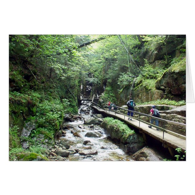 Annäherung an die Flume - Karte (Vorderseite (Horizontal))