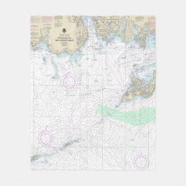 Annäherung an die neue Hafenlinie von London Fleecedecke