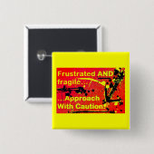 Annäherung mit Vorsichtabzeichenknopf Button (Vorne & Hinten)