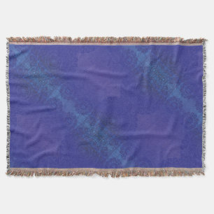 Annahme   Blue Indigo Violet Boho Medallions Decke