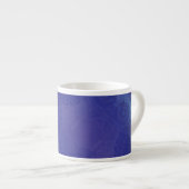 Annahme | Blue Indigo Violet Boho Medallions Espressotasse (Vorderseite Rechts)