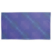 Annahme | Blue Indigo Violet Boho Medallions Kissenbezug (Vorderseite-Links)