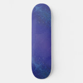 Annahme | Blue Indigo Violet Boho Medallions Skateboard (Vorderseite)
