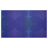 Annahme | Blue Indigo Violet Boho Medallions Stoff (Fat Quarter (45,7 x 55,9 cm))