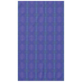 Annahme | Blue Indigo Violet Boho Medallions Tischdecke (Vorderseite)