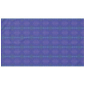 Annahme | Blue Indigo Violet Boho Medallions Tischdecke (Vorderseite (Horizontal))