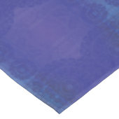 Annahme | Blue Indigo Violet Boho Medallions Tischdecke (Schrägansicht)