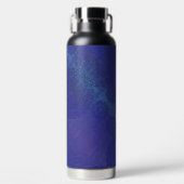 Annahme | Blue Indigo Violet Boho Medallions Trinkflasche (Vorderseite)