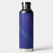 Annahme | Blue Indigo Violet Boho Medallions Trinkflasche (links)