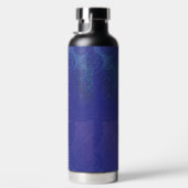 Annahme | Blue Indigo Violet Boho Medallions Trinkflasche (Rechts)