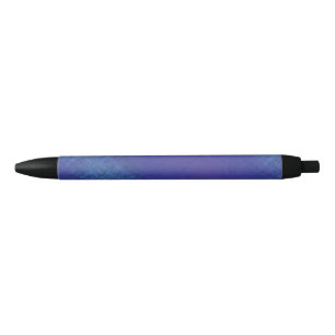 Annahme Blue Indigo Violet Shibori Muster Kugelschreiber