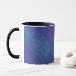 Annahme | Blue Indigo Violet Shibori Muster Tasse