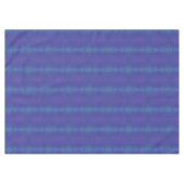 Annahme | Blue Indigo Violet Shibori Muster Tischdecke (Vorderseite (Horizontal))