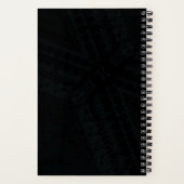 Annahme | Dark Boho Texture Notizblock (Rückseite)