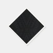 Annahme | Dark Boho Texture Serviette (Ecke)