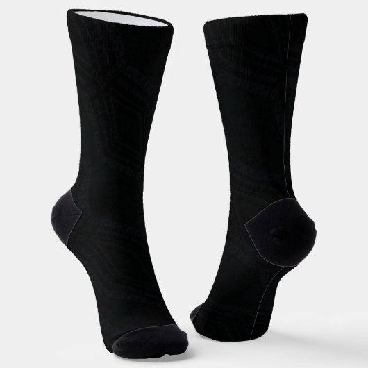 Annahme | Dark Boho Texture Socken (Gewinkelt)