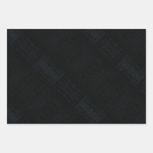 Annahme | Dark Shibori Texture Geschenkpapier Set (Vorderseite 2)