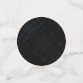 Annahme | Dark Shibori Texture Konfetti (Klein Vorderseite)