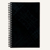 Annahme | Dark Shibori Texture Notizblock (Vorderseite)