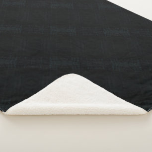Annahme   Dark Shibori Texture Sherpadecke