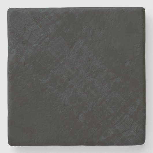 Annahme | Dark Shibori Texture Steinuntersetzer (Vorderseite)