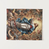 Annahme der Christlichen Religion Marias Wandteppich (Vorderseite (Horizontal))