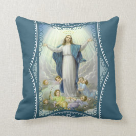 Annahme der gesegneten Jungfrau-Mary-Engel Kissen