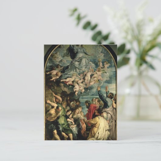 Annahme der Jungfrau Altarpiece, 1611/14 Postkarte (Stehend Vorderseite)