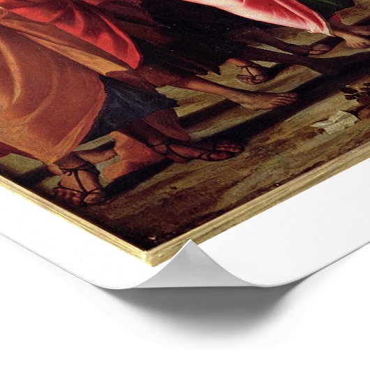 Annahme der Jungfrau Poster (Ecke)