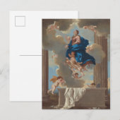 Annahme der Jungfrau Postkarte (Vorne/Hinten)