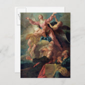 Annahme der Jungfrau Postkarte (Vorne/Hinten)