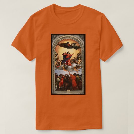Annahme der Jungfrau T-Shirt (Design vorne)