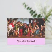 ANNAHME DES MAGI EINLADUNG (Stehend Vorderseite)