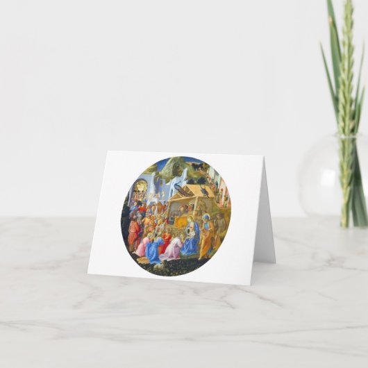 ANNAHME DES MAGI FEIERTAGSKARTE (Vorderseite)