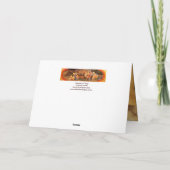 ANNAHME DES MAGI FEIERTAGSKARTE (Rückseite)