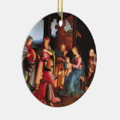 ANNAHME DES MAGI KERAMIK ORNAMENT (Rechts)