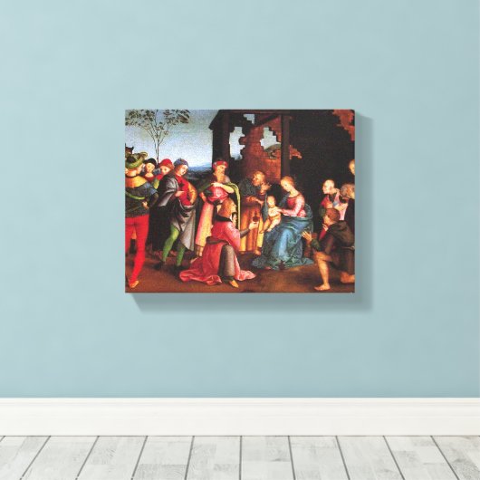 ANNAHME DES MAGI LEINWANDDRUCK (Insitu (Holzboden))