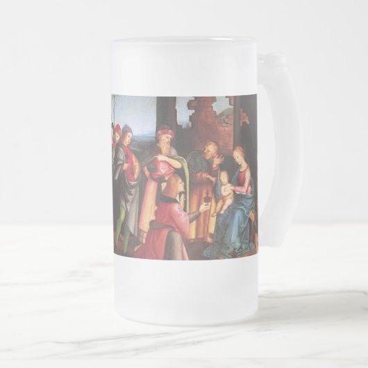 ANNAHME DES MAGI MATTGLAS BIERGLAS (VorderseiteRechts)