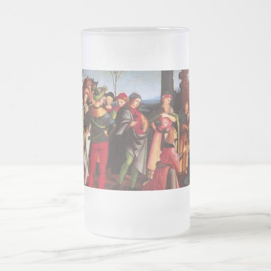 ANNAHME DES MAGI MATTGLAS BIERGLAS (Mittel)