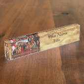 ANNAHME DES MAGI-PARCHMENTS NAMENSPLAKETTE (Seite)