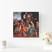 ANNAHME DES MAGI QUADRATISCHE WANDUHR (Zuhause)