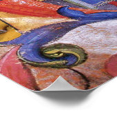 ANNAHME DES MONOGRAMM FÜR DAS PARCHMENT MAGI POSTER (Ecke)