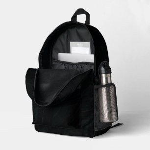 Annahme Dunkle Abstrakte Textur Bedruckter Rucksack