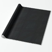 Annahme | Dunkle Abstrakte Textur Geschenkpapier (Ungerollt)