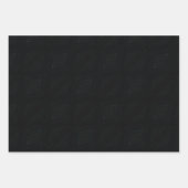 Annahme | Dunkle Abstrakte Textur Geschenkpapier Set (Vorderseite 3)