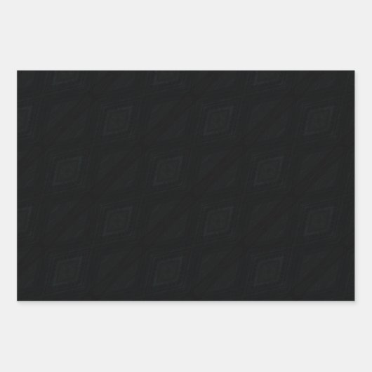Annahme | Dunkle Abstrakte Textur Geschenkpapier Set (Vorderseite 3)