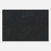 Annahme | Dunkle Abstrakte Textur Geschenkpapier Set (Vorderseite)