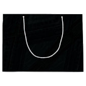 Annahme | Dunkle Abstrakte Textur Große Geschenktüte (Vorderseite)