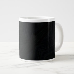 Annahme Dunkle Abstrakte Textur Jumbo-Tasse