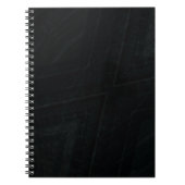 Annahme | Dunkle Abstrakte Textur Notizblock (Vorderseite)